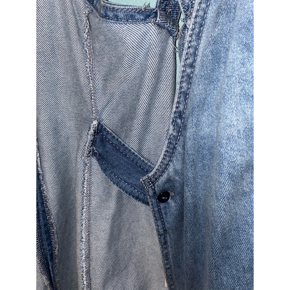 H&M Coachella Denim Wrap Dress - Picture 5 of 8